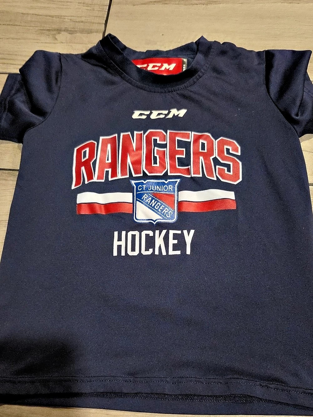 CCM Rangers Junior Hockey T-Shirt